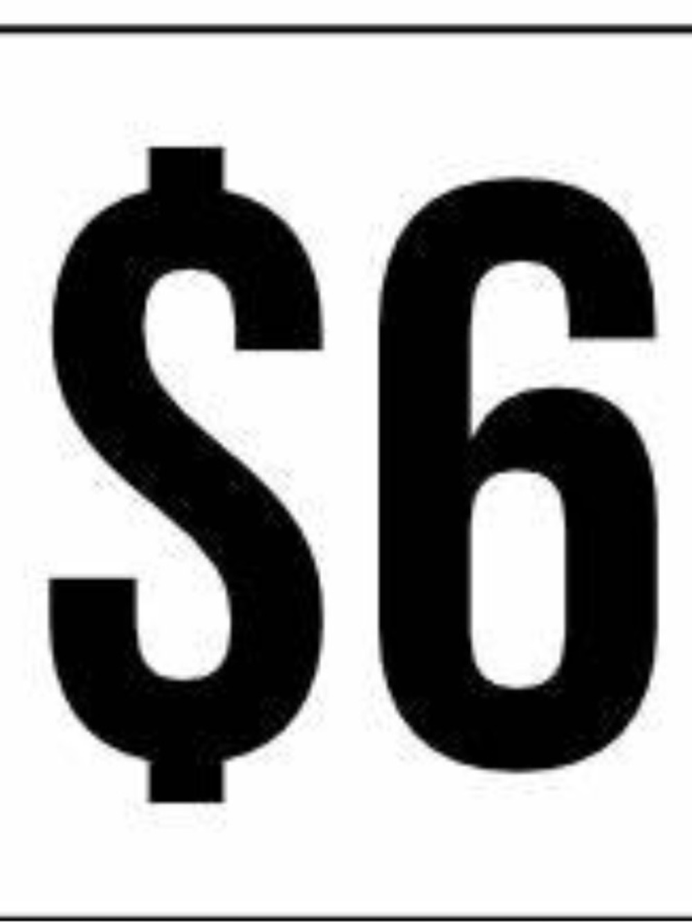 001-50 $6 sale item as discussed in show.